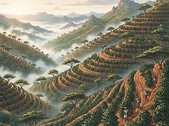 Yaye washing station β coffee farm illustration 1