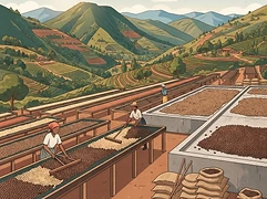 Turihamwe — coffee farm illustration 2
