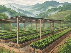 Francisco Mena — coffee farmer illustration 3