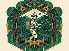 Yesica Moreno — coffee farmer illustration 2