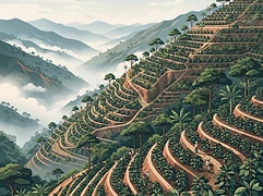 Finca El Mirador — coffee farm illustration 1