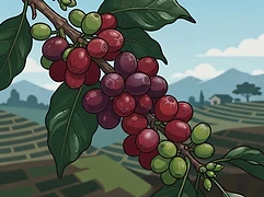 Finca Nuguo — coffee farm illustration 3