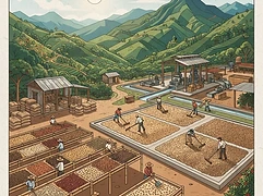 Finca Sophia β coffee farm illustration 2