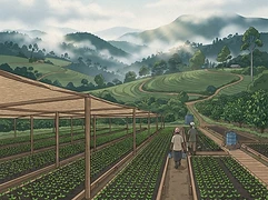 Gerald Njagi — coffee farmer illustration 3