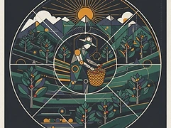 COOPESQUI — coffee farmer illustration 3
