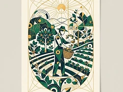 Dr. Enrique Ferrufino — coffee farmer illustration 2