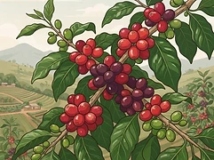 Kibingo washing station — coffee farm illustration 3