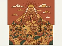 Mbature family — coffee farmer illustration 1