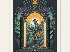 The Alvarez Family — coffee farmer illustration 3