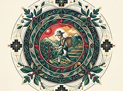 Ayde Palomino Rojas — coffee farmer illustration 1