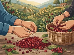 William Ortiz — coffee farmer illustration 2