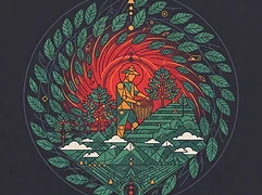 Lost Origin Coffee Lab — coffee farmer illustration 2