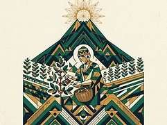 Juan Jose Huillca — coffee farmer illustration 1