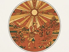 Great Rift Coffee — coffee farmer illustration 2