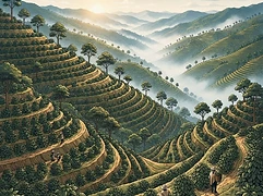 Finca Brisa — coffee farm illustration 1
