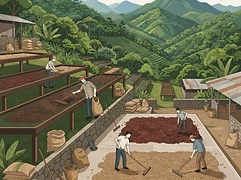 Aquiares Estate — coffee farm illustration 2