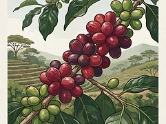 Ndiaini Factory β coffee farm illustration 3
