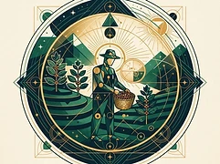 Genezard Perez — coffee farmer illustration 2
