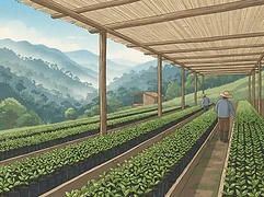 Diego Horta — coffee farmer illustration 3