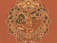 Small-holder farmers — coffee farmer illustration 3