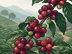 Finca Chelín — coffee farm illustration 3