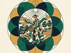 Nilson López — coffee farmer illustration 2