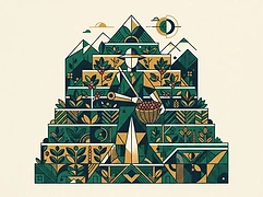 Archived composite producer — Gigantic blend — coffee farmer illustration 2