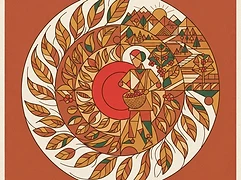 Idido cooperative — coffee farmer illustration 1