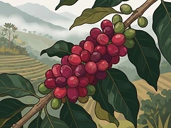 Finca El Paraíso — coffee farm illustration 3