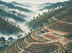Finca Tamana β coffee farm illustration 1