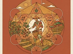 Tamiru Tadesse Tasema — coffee farmer illustration 3