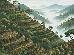 Turihamwe — coffee farm illustration 1