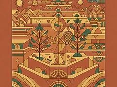 Mullugeta Muntasha — coffee farmer illustration 1