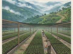 Juan Jimenez — coffee farmer illustration 3