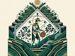 Gilbert Gatali — coffee farmer illustration 1