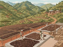 Sharbo Maro β coffee farm illustration 2