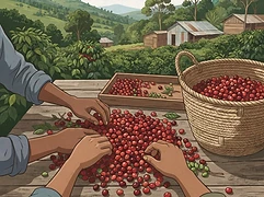 Ndwiga Family — coffee farmer illustration 2