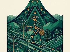 Yeison Libardo López — coffee farmer illustration 2