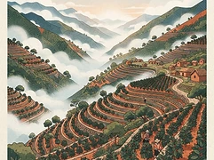 Los Alisos β coffee farm illustration 1