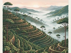 Duwancho β coffee farm illustration 1