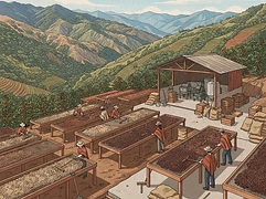 Finca San Pedro — coffee farm illustration 2