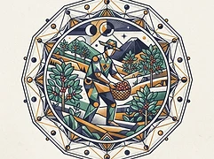 Antonio Medina — coffee farmer illustration 2