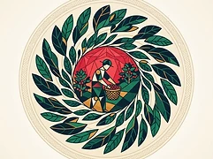 Alarcón Coronel family — coffee farmer illustration 2