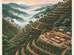 Condor Ridge — coffee farm illustration 1
