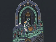 Pascual Marcos Cardona — coffee farmer illustration 3