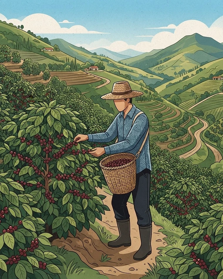 Selected producers surrounding Lintongnihuta