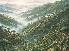 Arsosala Washing Station — coffee farm illustration 1