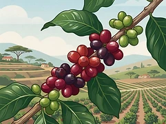 Kambarare — coffee farm illustration 3