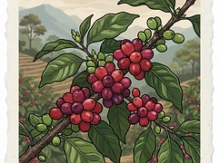 Kerehaklu Estate โ coffee farm illustration 3