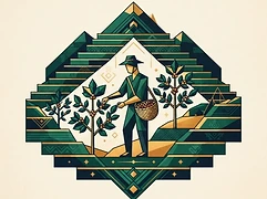 Luis Salas — coffee farmer illustration 1